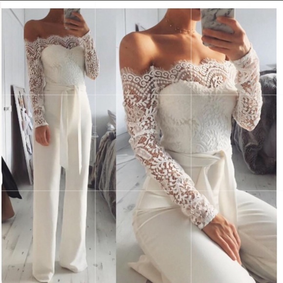 🎉Boutique Beautiful Host Pick🎉 Lace Jumpsuit - Picture 7 of 7